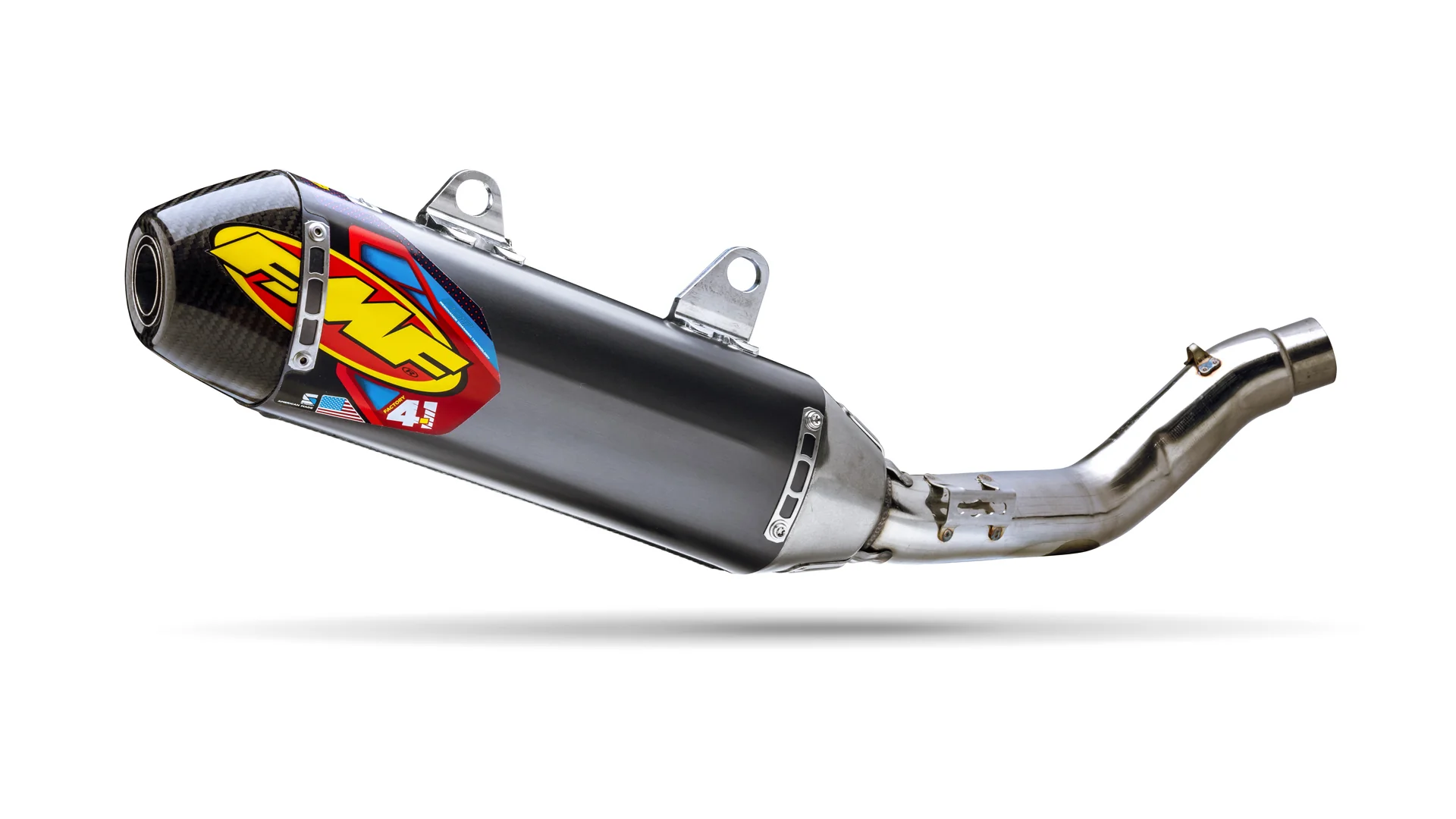 FACTORY 4.1 RCT STAINLESS SL (SLIP-ON) W/ CARBON END CAP 044473