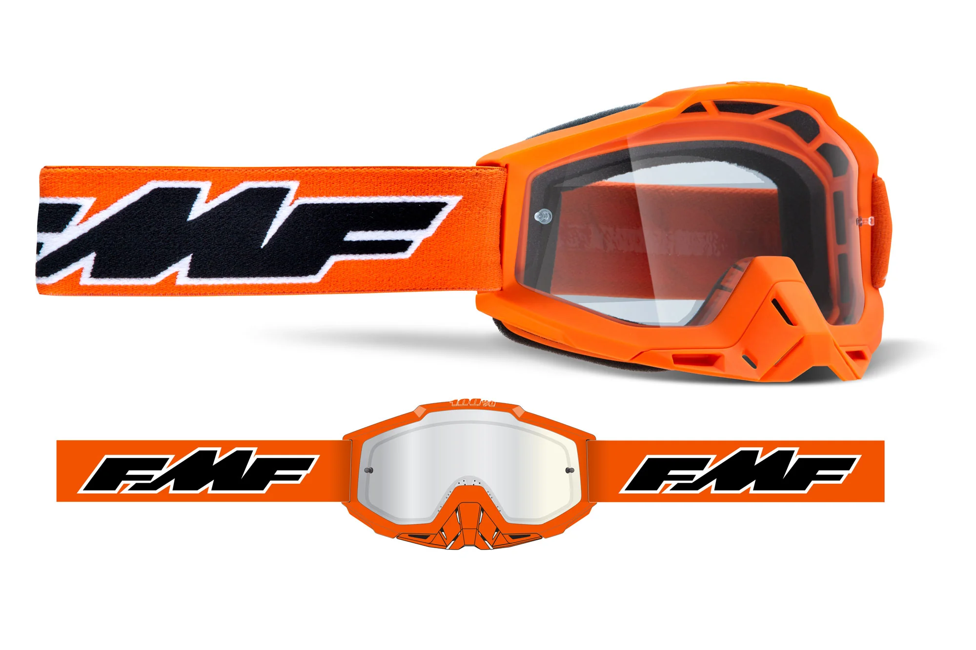 FMF POWERBOMB Goggle - Clear - Image 10