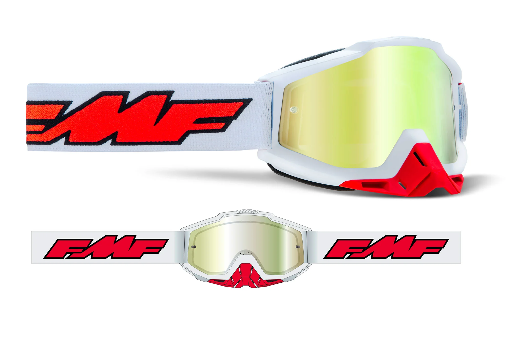 FMF POWERBOMB Goggle - Mirror - Image 20