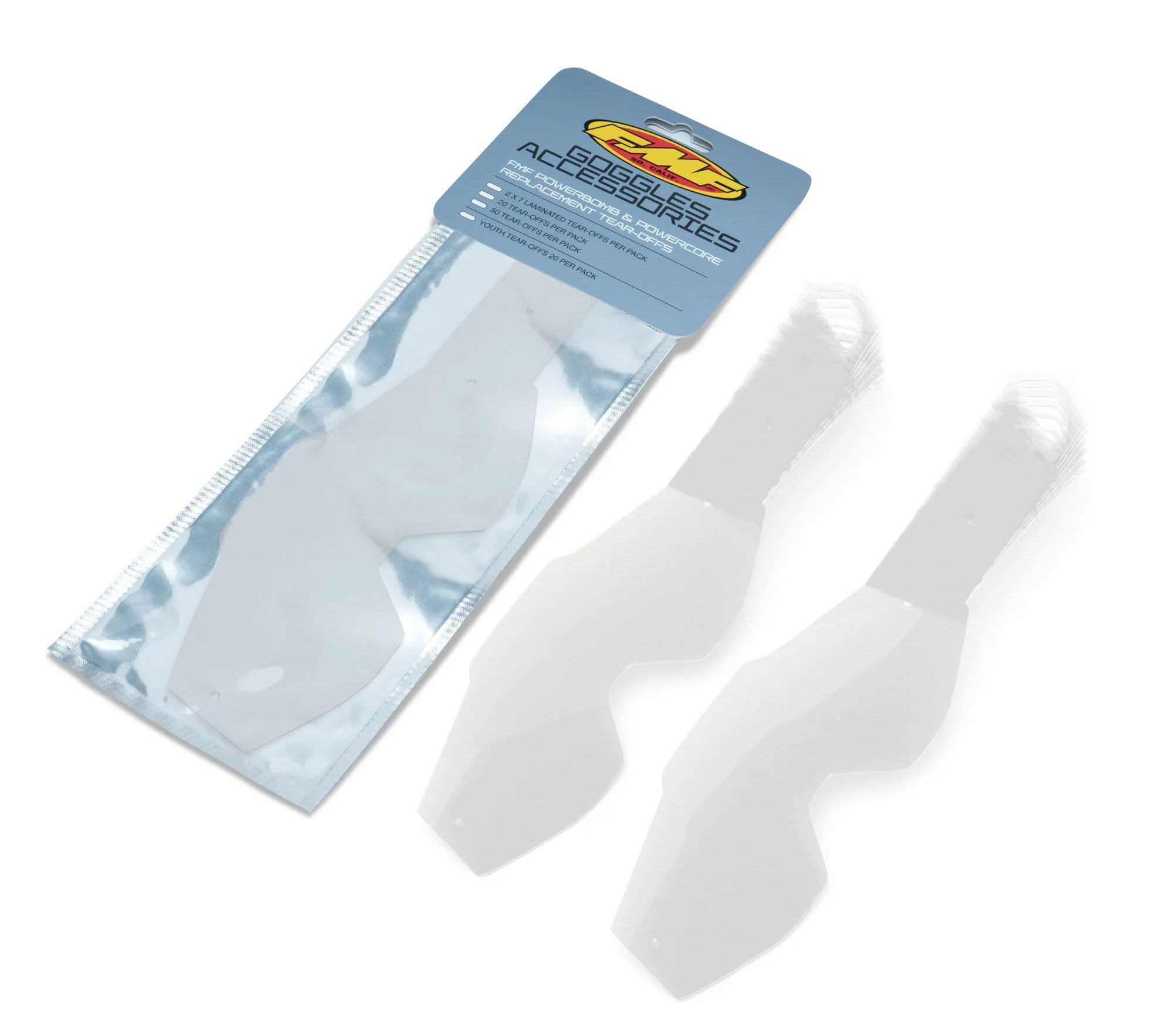 FMF POWERBOMB/POWERCORE Laminated Tear-Offs Multipack