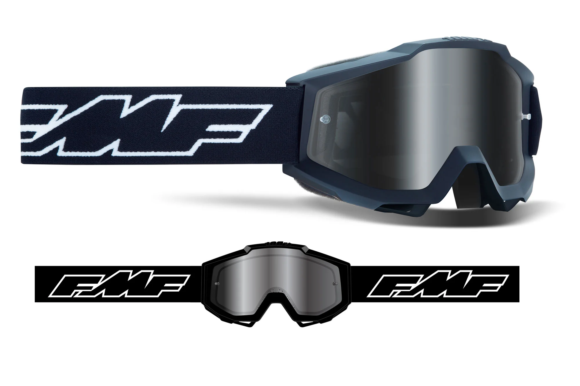 FMF POWERBOMB YOUTH Goggle - Mirror - Image 3