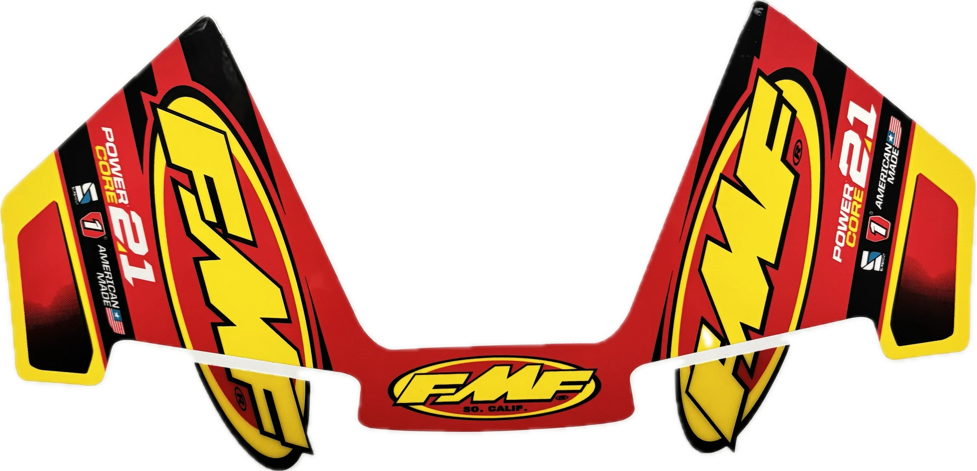 FMF POWERCORE 2.1 MYLAR DECAL REPLACEMENT  3PC 014951
