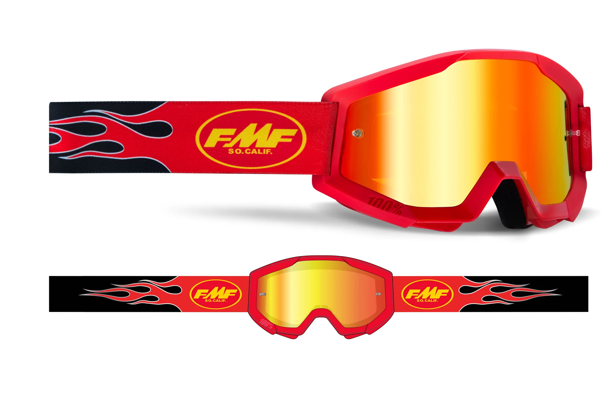FMF POWERCORE Goggle - Mirror - Image 14
