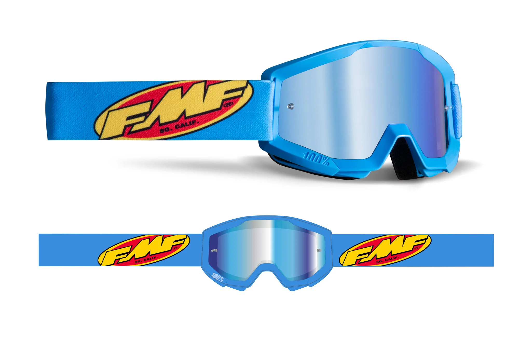 FMF POWERCORE Goggle - Mirror - Image 16