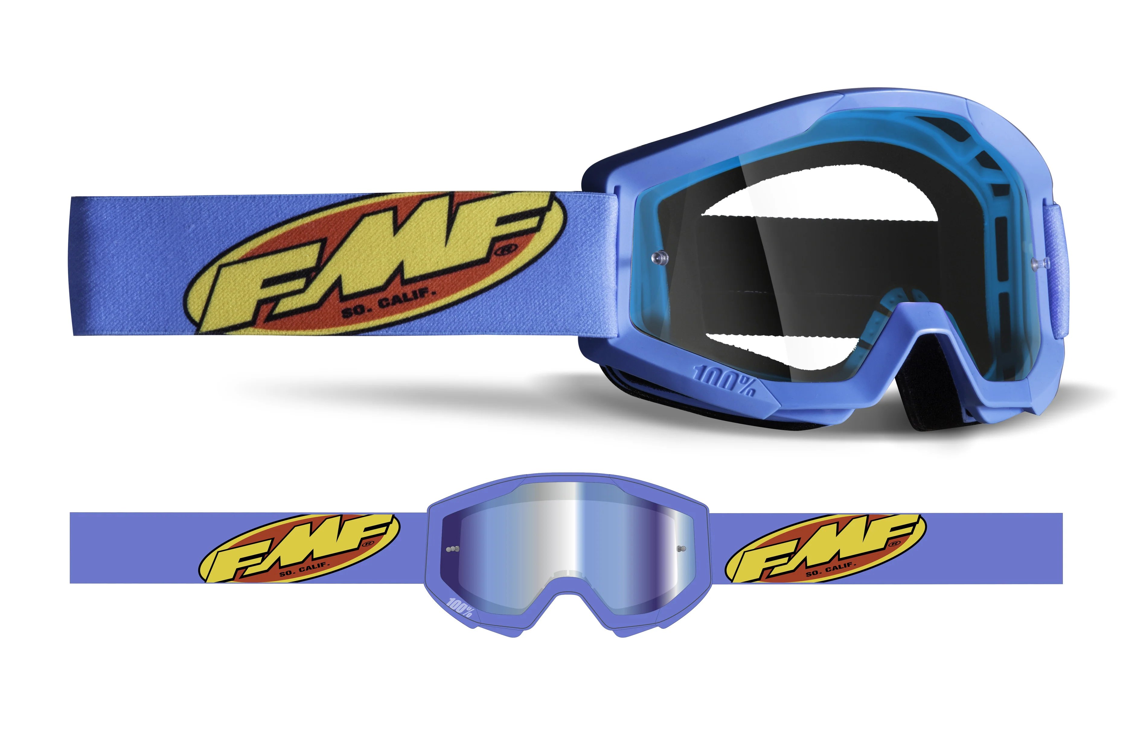 FMF POWERCORE YOUTH Goggle - Clear - Image 11