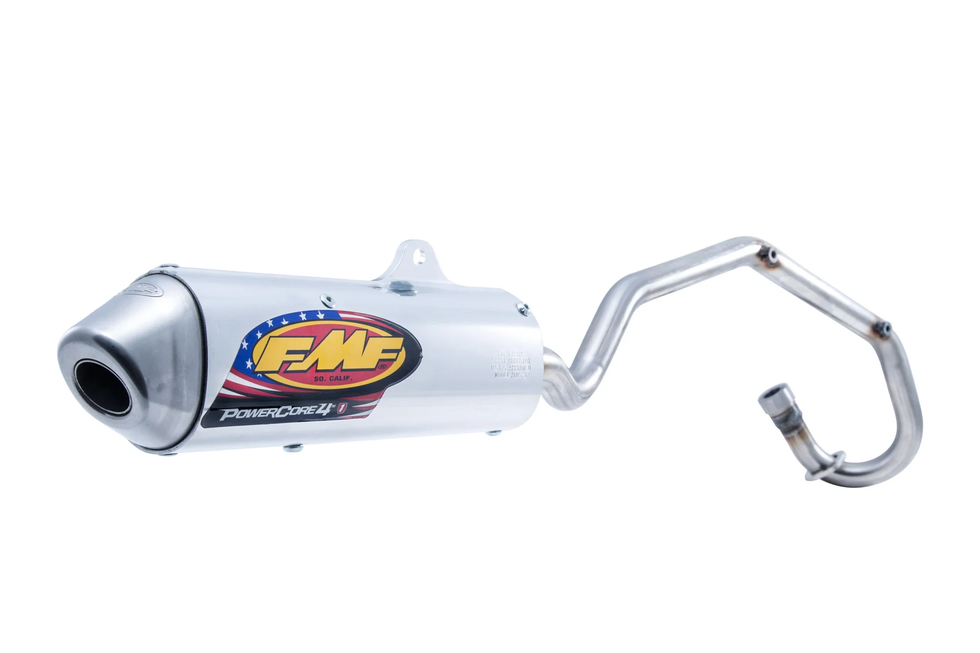 KAW KLX110/L'02-26/SUZ DRZ110'03-05 P-CORE 4 S/A MFLR W/SS HEADER 042002