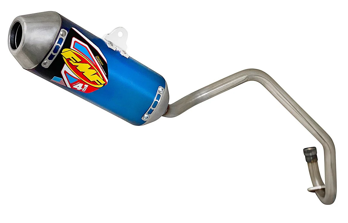 KAW KLX110/L'02-26/SUZ DRZ110'03-05 S/S ANO TI MINI FACT-4.1 MFLR W/SS HDR 042381
