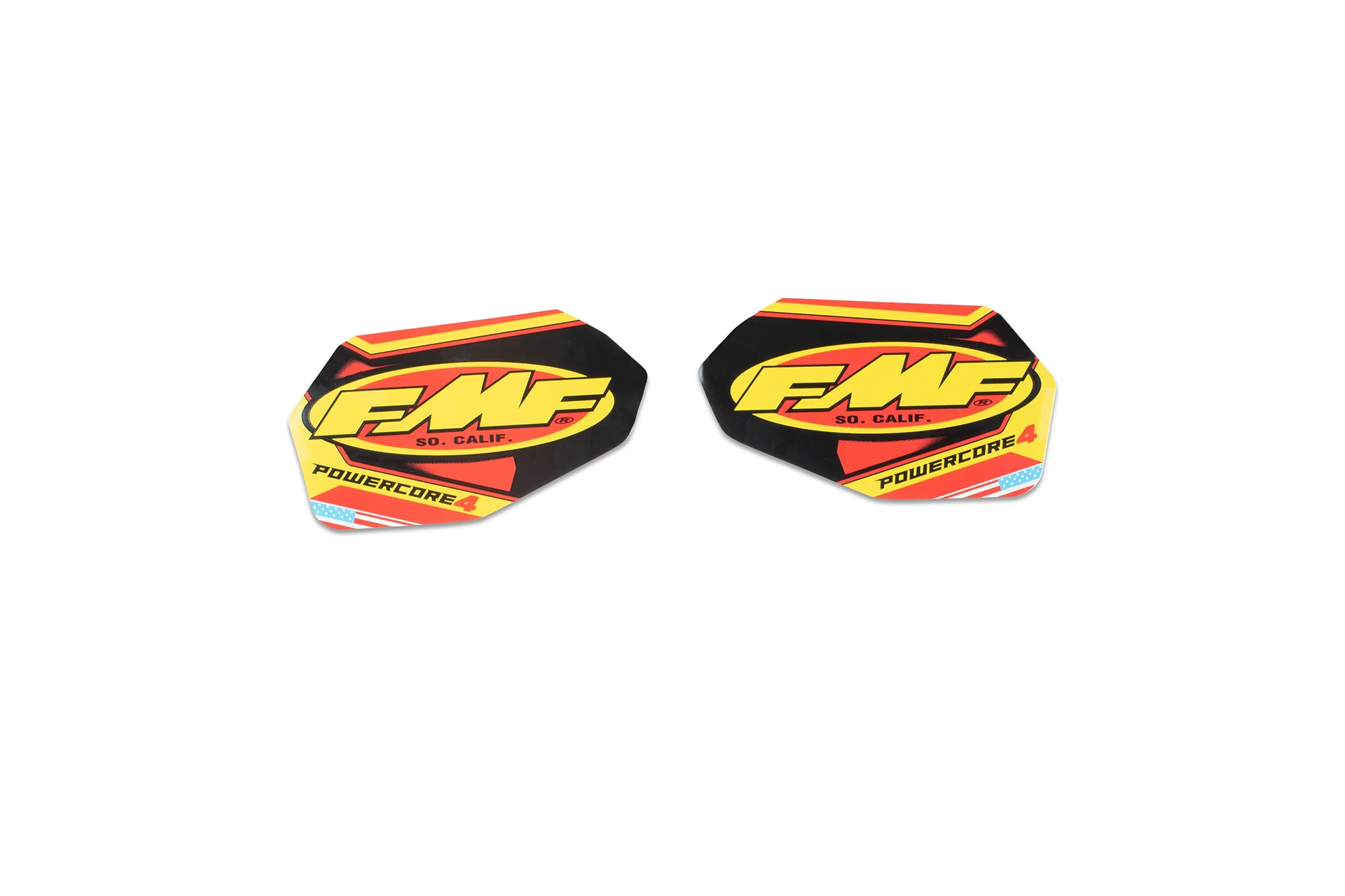 FMF POWERCORE 4  2-PART WRAP LOGO DECAL REPLACEMENT 012637